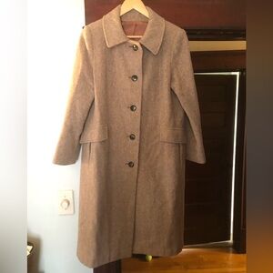 Vintage Arlette top wool coat - Sz 10